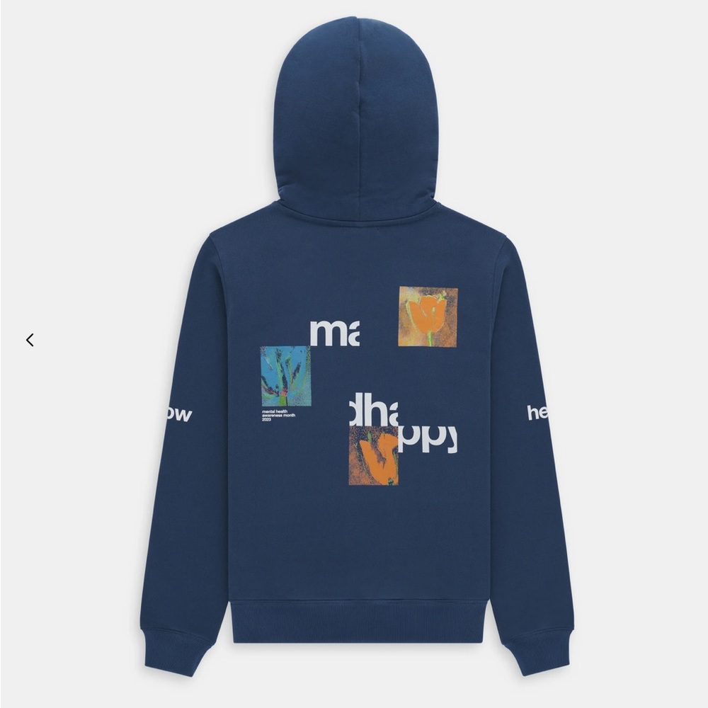 Madhappy MHAM Middle Weight Fleece Hoodie XL, Blue *SOLD OUT*
